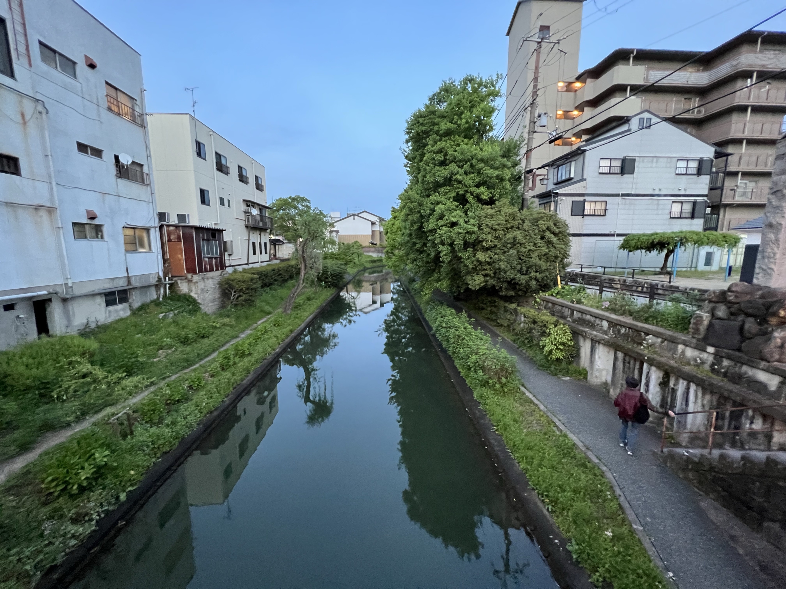 京都伏見  運河